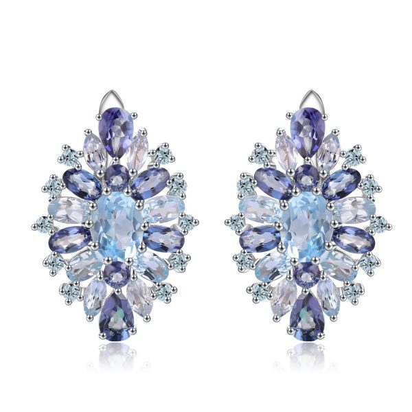 Gemstone Earrings-C555E3