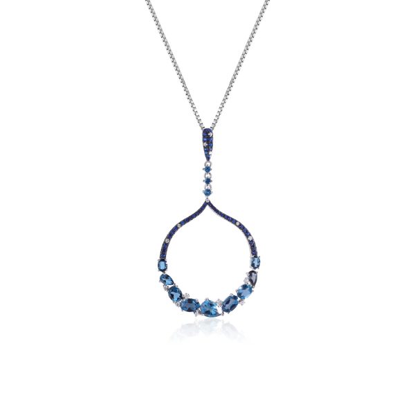 Gemstone Necklace-W0490P
