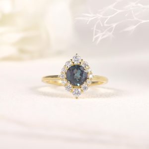Gemstone Rings-OL0989RLAL-H