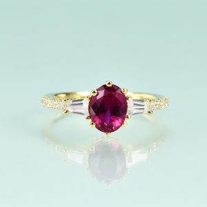 Gemstone Rings-OL0912RC5-H