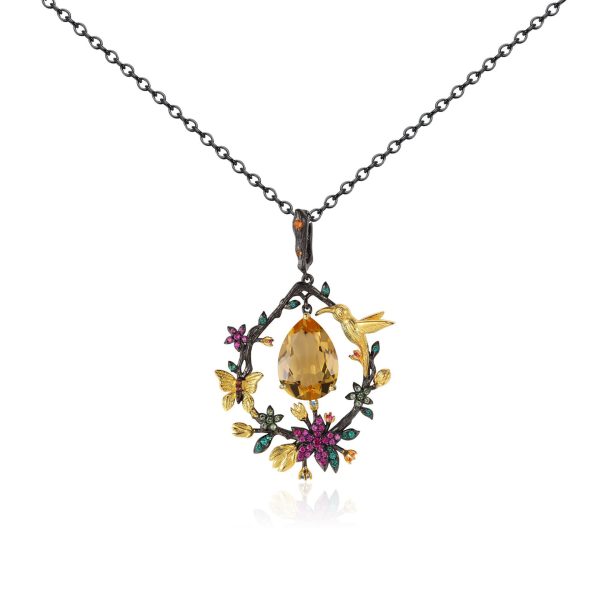Gemstone Necklace-C8221P - 图片 4