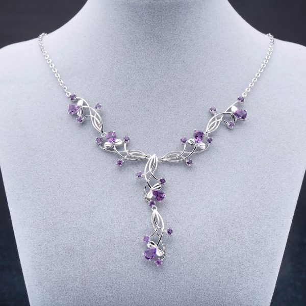 Gemstone Necklace-K004N - 图片 8