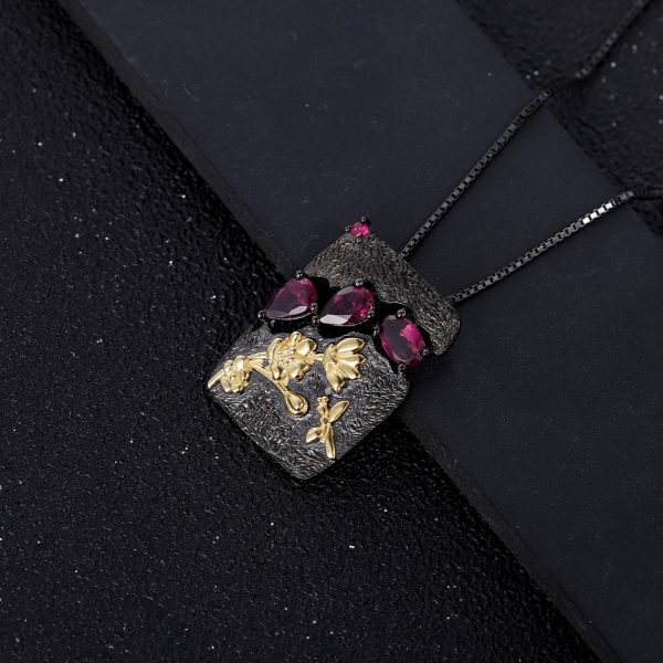 Gemstone Necklace-C7935P - 图片 3