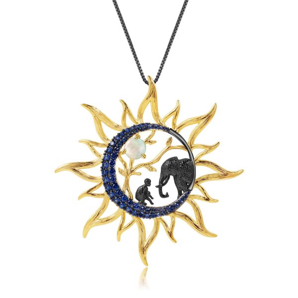 Gemstone Necklace-C8096P - 图片 4