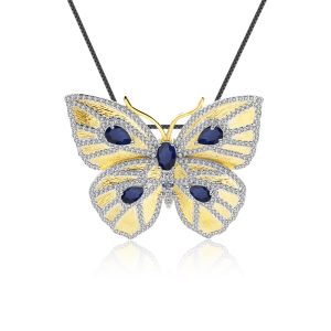 Gemstone Necklace-C8113BHP-B