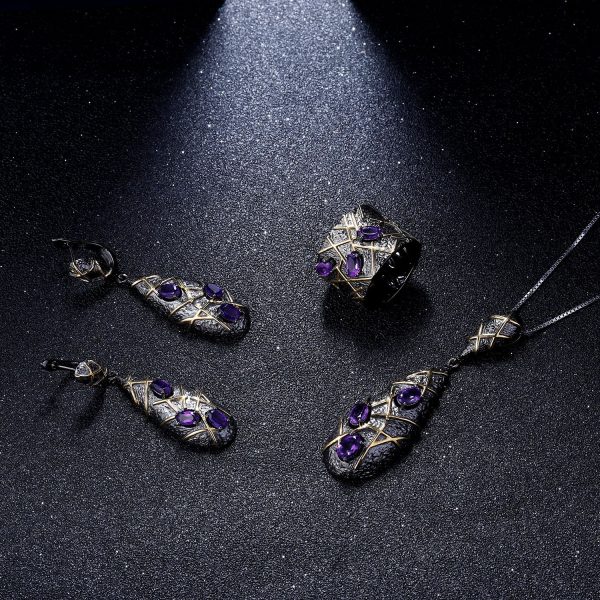 Gemstone Necklace-C7880P - 图片 3