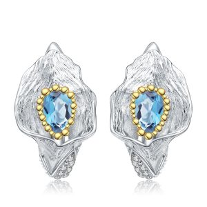 Gemstone Earrings-C7632E