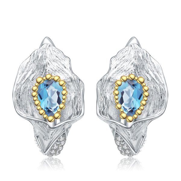 Gemstone Earrings-C7632E
