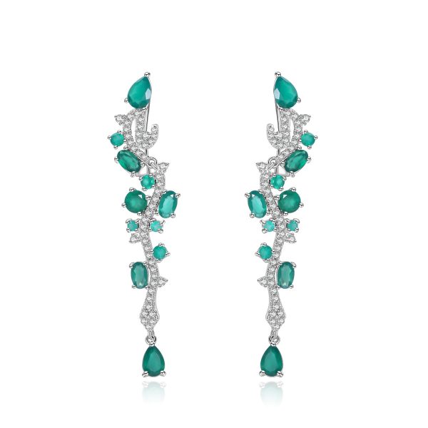 Gemstone Earrings-C4795E3 - 图片 4