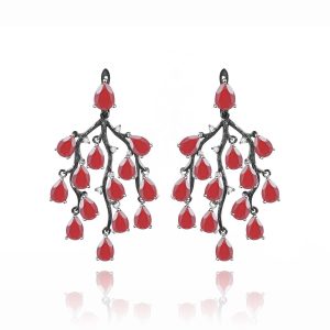 Gemstone Earrings-C8337E