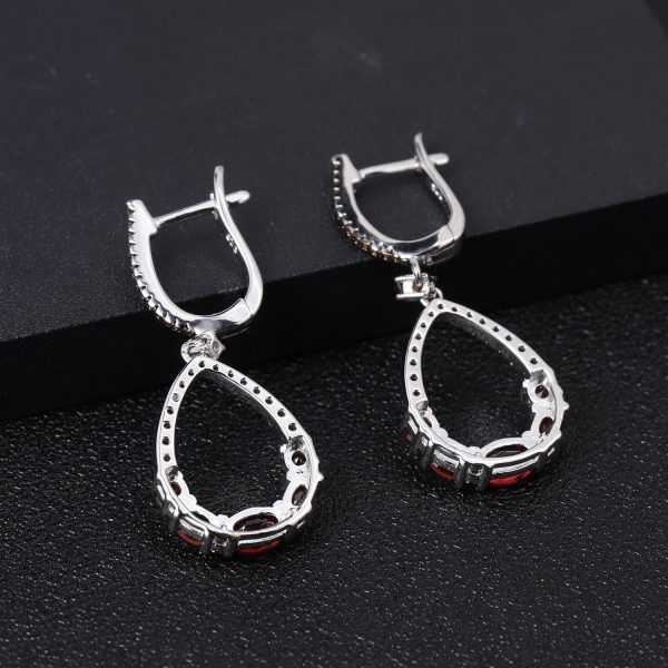 Gemstone Earrings-W0324E - 图片 7