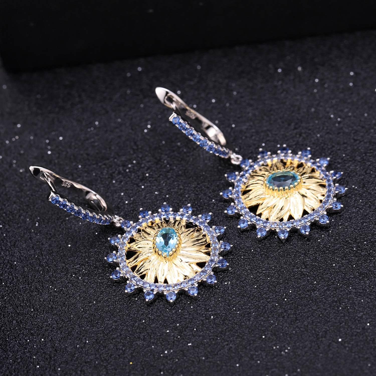 Gemstone Earrings-C7614E - 图片 5