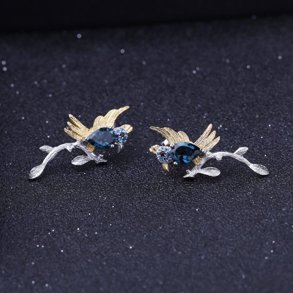 Gemstone Earrings-C7771E - 图片 5