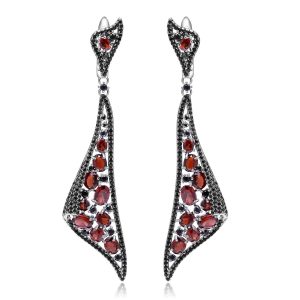 Gemstone Earrings-W0523E