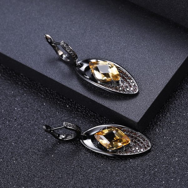 Gemstone Earrings-C4103E3 - 图片 4