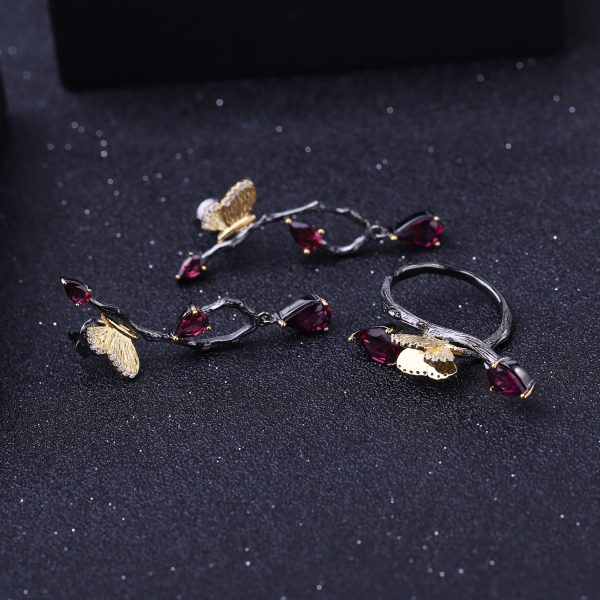 Gemstone Earrings-C7756E - 图片 5