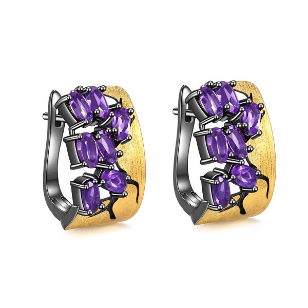 Gemstone Earrings-C7875E