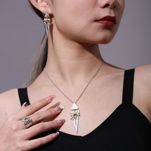 Gemstone Necklace-C7786P - 图片 6