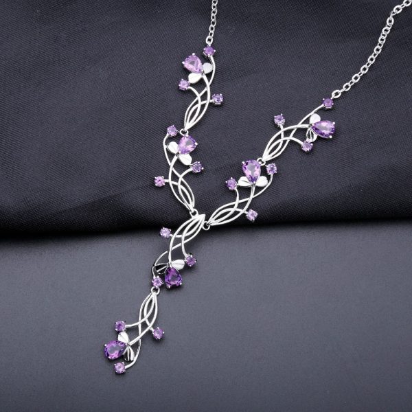 Gemstone Necklace-K004N - 图片 9