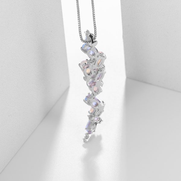 Gemstone Necklace-C4640P - 图片 4