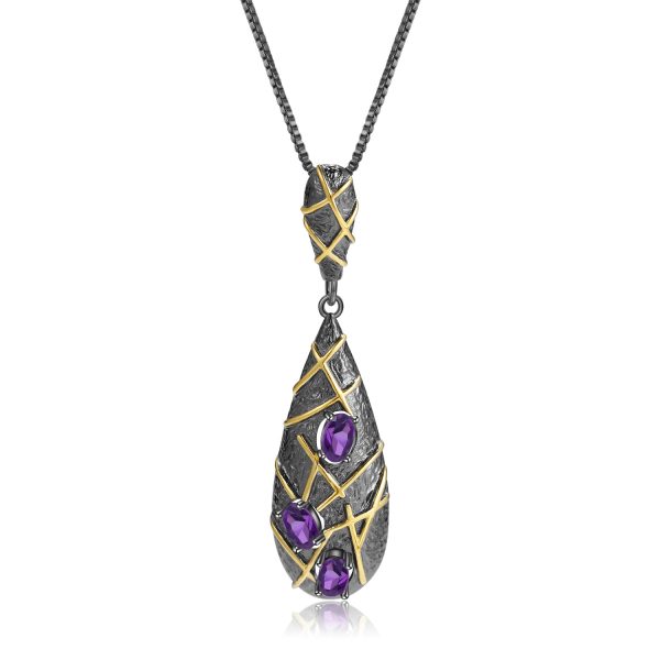 Gemstone Necklace-C7880P - 图片 4