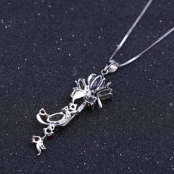 Gemstone Necklace-K569P - 图片 5