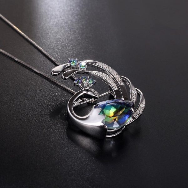 Gemstone Necklace-C2979B - 图片 3