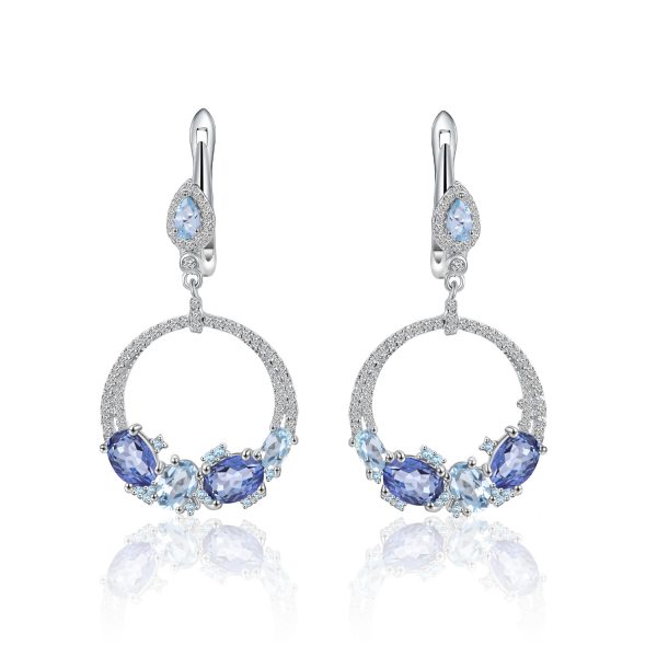 Gemstone Earrings-C3080E