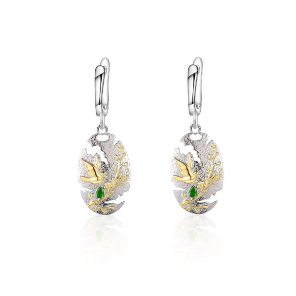 Gemstone Earrings-C7942E - 图片 2