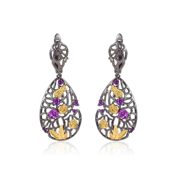 Gemstone Earrings-C7937E