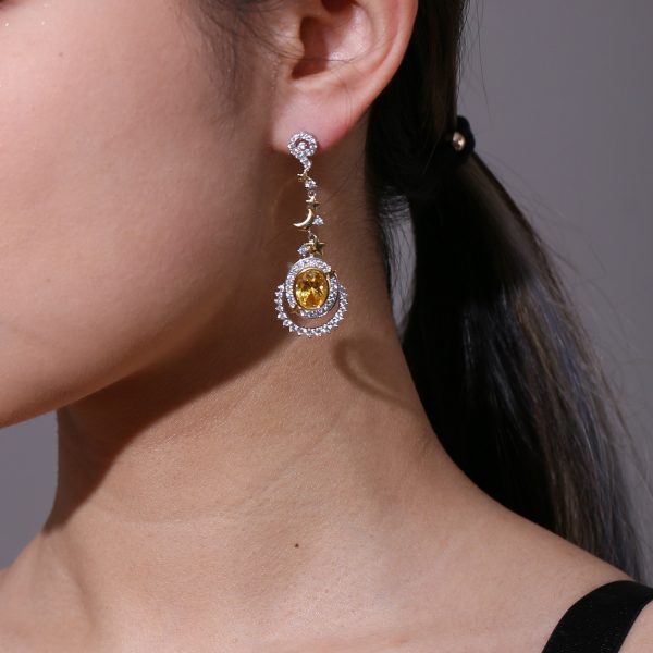 Gemstone Earrings-C9381ECZY - 图片 5