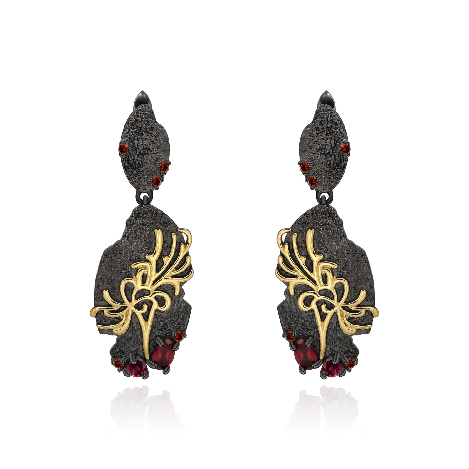 Gemstone Earrings-C7933E