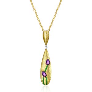 Gemstone Necklace-C7938P