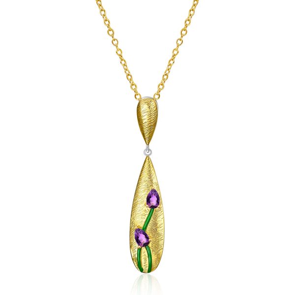 Gemstone Necklace-C7938P