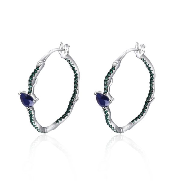 Gemstone Earrings-C8212E - 图片 2