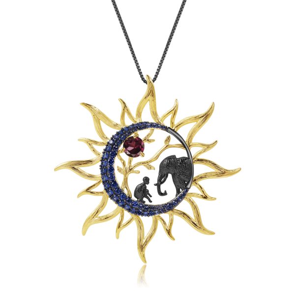 Gemstone Necklace-C8096P