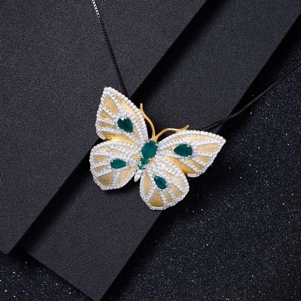 Gemstone Necklace-C8113BHP-B - 图片 6