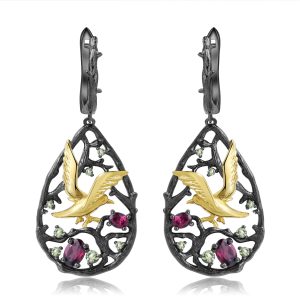 Gemstone Earrings-C7930E