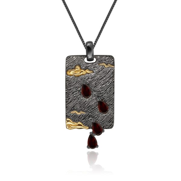Gemstone Necklace-C7918P - 图片 3
