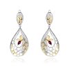 Gemstone Earrings-C7925EGA