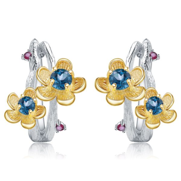Gemstone Earrings-C7781E - 图片 3
