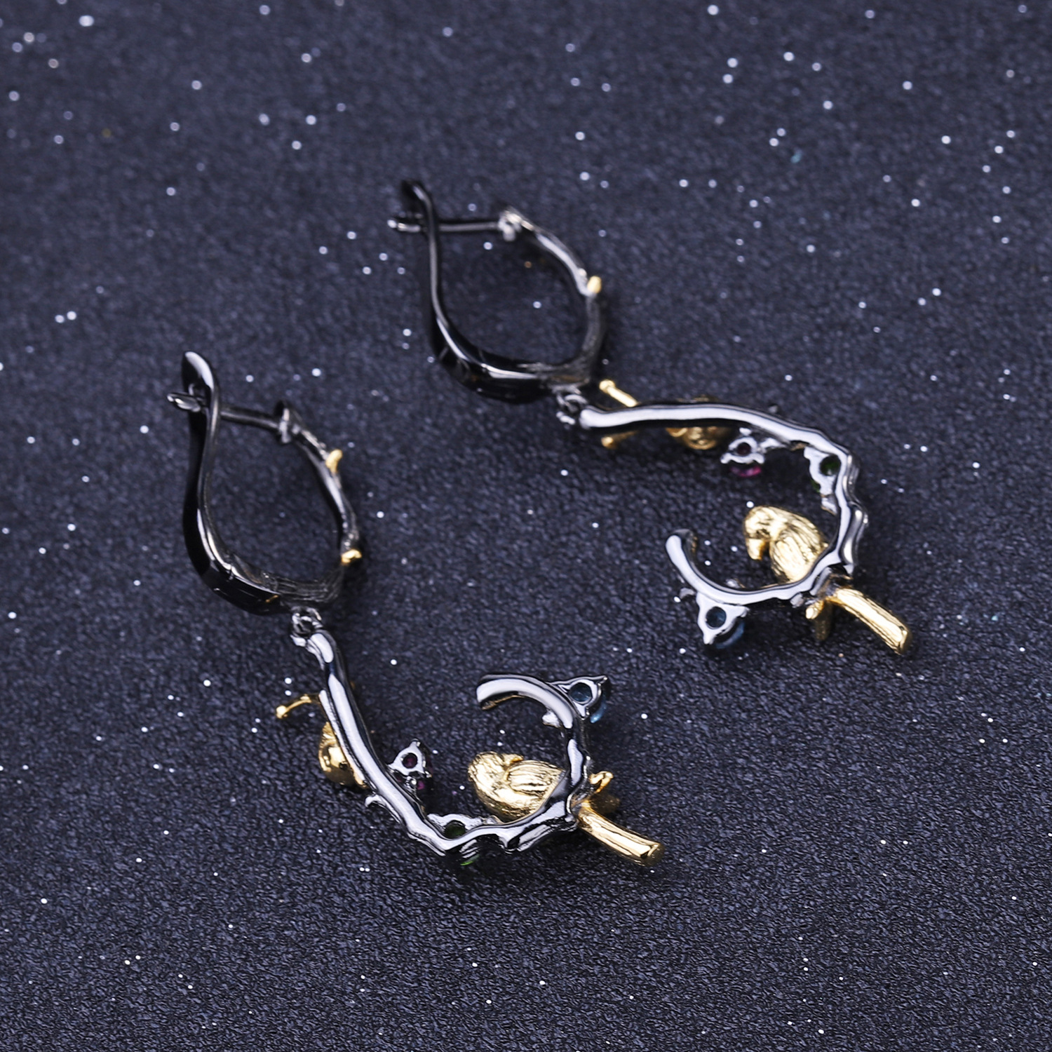 Gemstone Earrings-C7785E - 图片 6