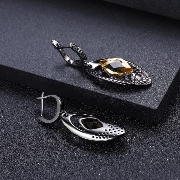 Gemstone Earrings-C4103E3 - 图片 5
