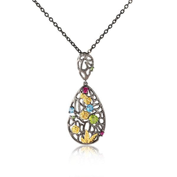 Gemstone Necklace-C7937P - 图片 3
