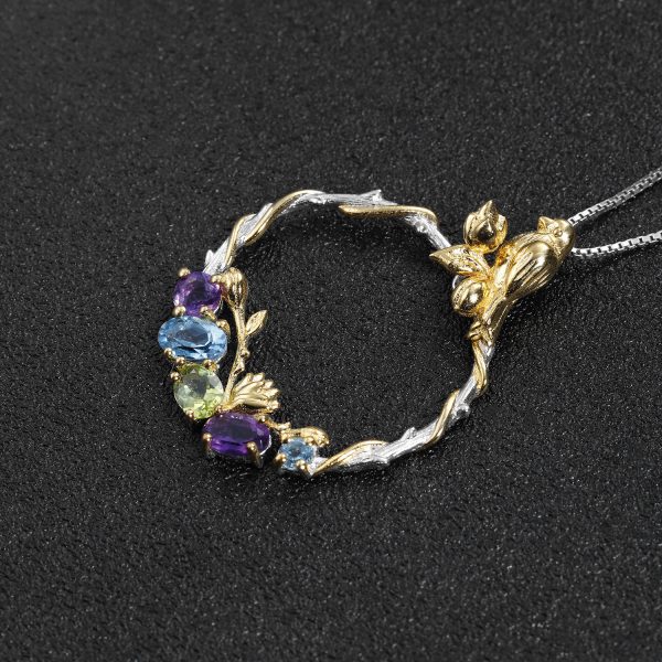 Gemstone Necklace-C7947P - 图片 6