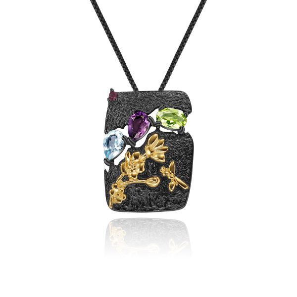Gemstone Necklace-C7935P - 图片 5