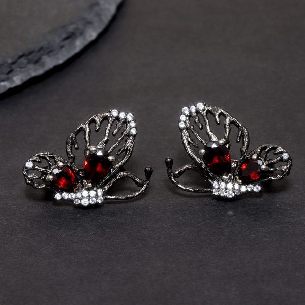 Gemstone Earrings-C8342E - 图片 6