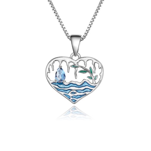 Gemstone Necklace-C8180P - 图片 6