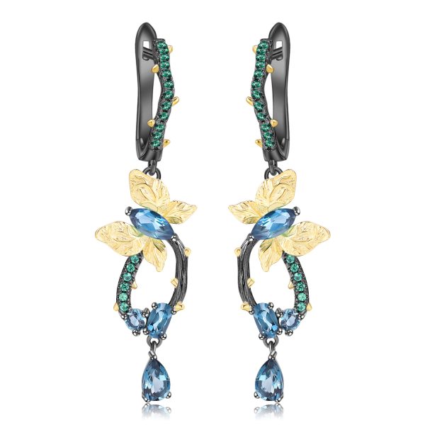 Gemstone Earrings-C7747E - 图片 4