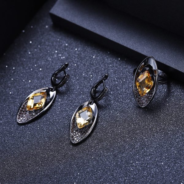Gemstone Earrings-C4103E3 - 图片 6